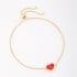 PU-00877 PULSEIRA COM PINGENTE EM FORMATO DE CORAÇÃO