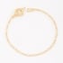 PU-00907 PULSEIRA BANHADA A OURO 18K COM ELOS ALONGADOS