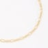 PU-00907 PULSEIRA BANHADA A OURO 18K COM ELOS ALONGADOS