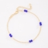 PU-00955 PULSEIRA BANHADA A OURO 18K COM CRISTAIS LAPIDADOS DISTRIBUÍDOS AO LONGO DA CORRENTE