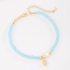 PU-00958 PULSEIRA BANHADA A OURO 18K COM CRISTAIS FACETADOS