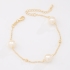PU-00970 PULSEIRA BANHADA A OURO 18K COM DETALHES EM PÉROLAS