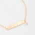 PU-00980 PULSEIRA BANHADA A OURO 18K COM PLAQUINHA FÉ E PONTO DE LUZ.