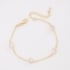 PU-01056-PULSEIRA COM TRÊS ZIRCÔNIAS REDONDAS CRISTAL
