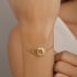 PU-01064 PULSEIRA ELO FINA ALGEMA COM ZIRCONIA