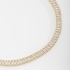 PX-0009 PULSEIRA BANHADA A OURO 18K COM ZIRCÔNIAS BAGUETE CRAVEJADAS