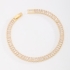 PX-0028 PULSEIRA BANHADA A OURO 18K COM DESIGN RIVIERA