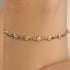 PX-0089 PULSEIRA BANHADA A OURO 18K COM DETALHES CRAVEJADOS EM ZIRCÔNIAS