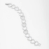 PXB-0116 PULSEIRA RÓDIO COM DESIGN DE CORAÇÕES LISOS E DETALHES EM ZIRCÔNIAS
