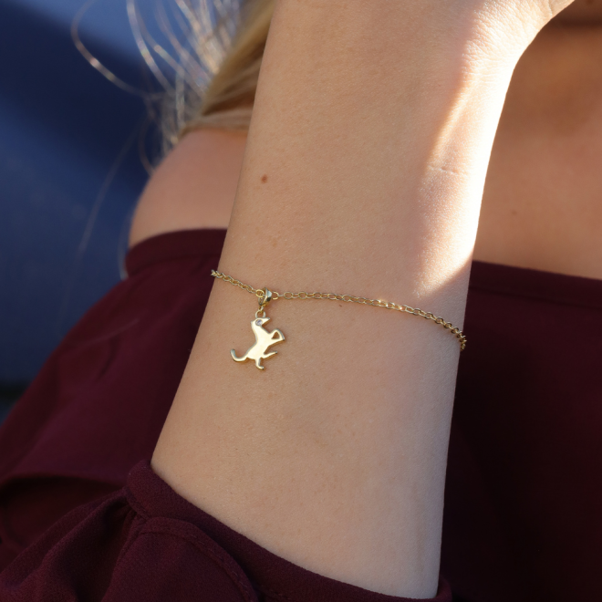 PI-00126-PULSEIRA INFANTIL COM PINGENTE DE CAVALO