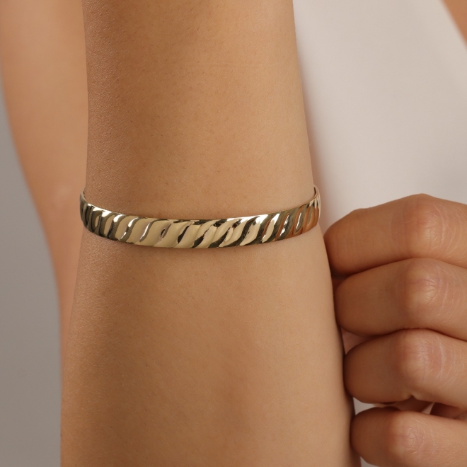 BL-00123 BRACELETE  COM DETALHES TRABALHADO