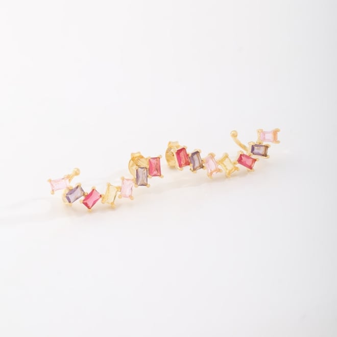 BR-00951 BRINCO COM ZIRCONIA RETANGULARES