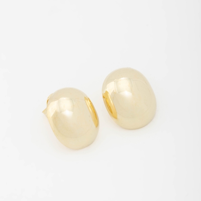 BR-01288 BRINCO BANHADO A OURO 18K COM DESIGN LISO