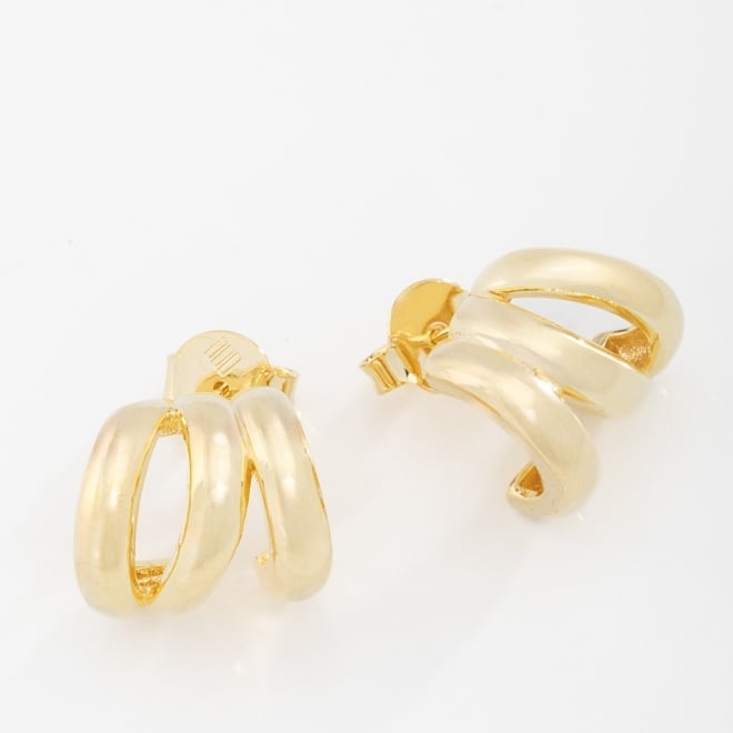 BR-01537 BRINCO EAR HOOK TRIPLO DESIGN MODERNO