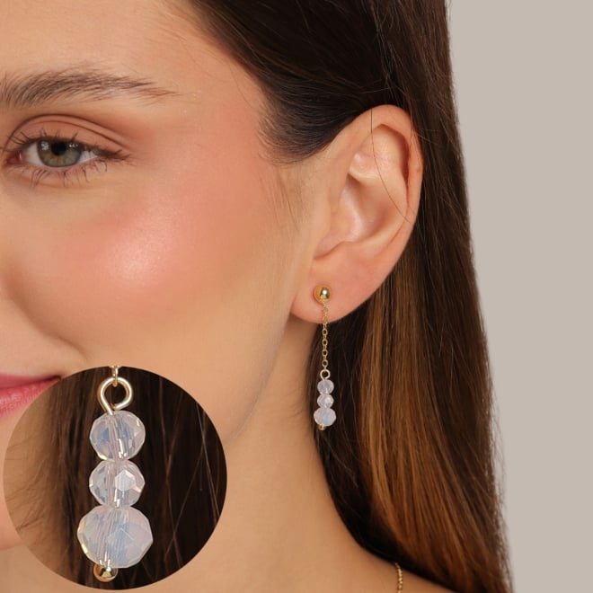 BR-03047 BRINCO BANHADO A OURO 18K EM MODELO PENDENTE COM ESFERA LISA