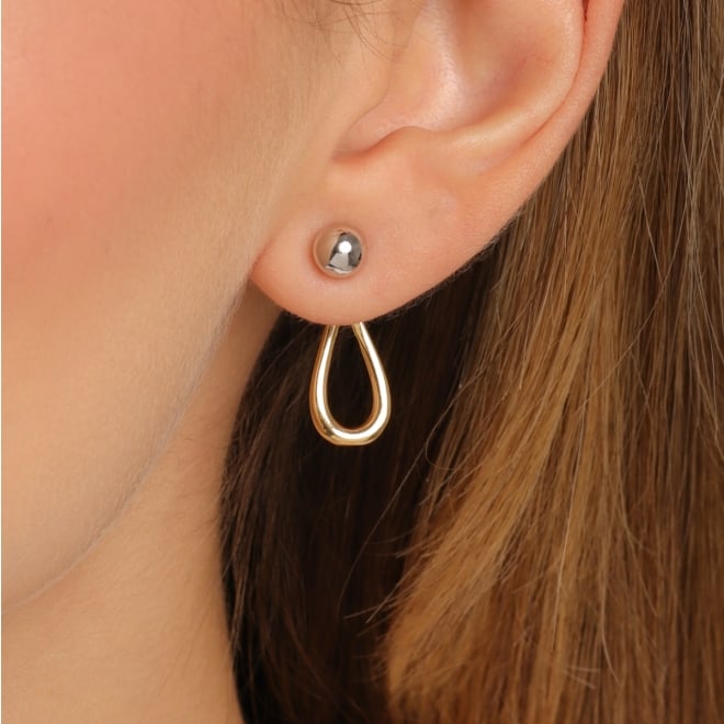 BRM-02432-BRINCO EAR JACKET E DETALHE EM RÓDIO BRANCO