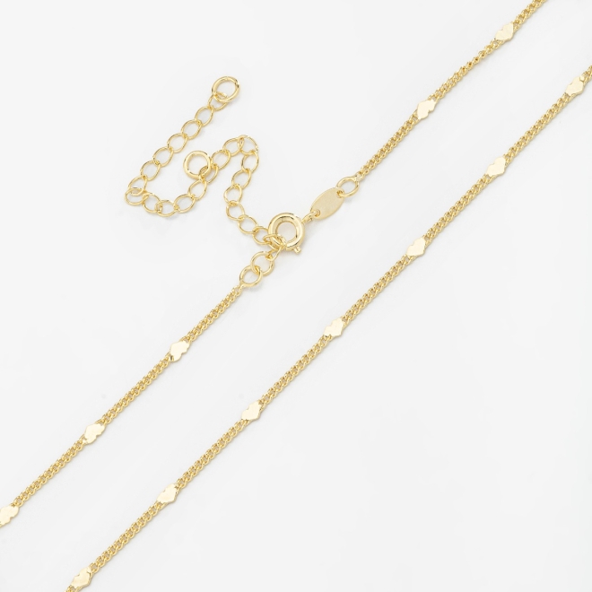 CH-0060-CHOKER COM DETALHES EM FORMATO DE CORAÇÃO