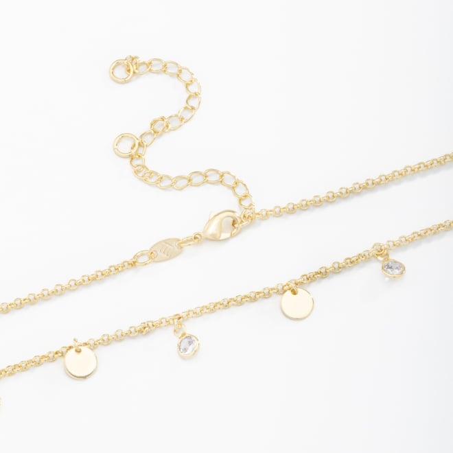 CH-0122 CHOCKER PENDURICALHO CHAPA REDONDA E ZIRCÔNIA 