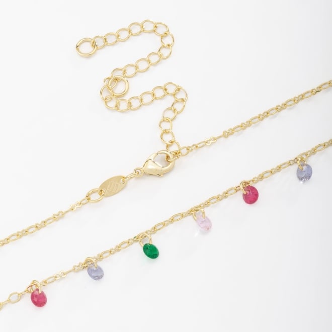 CH-0132 CHOCKER PENDURICALHO DE ZIRCÔNIAS 