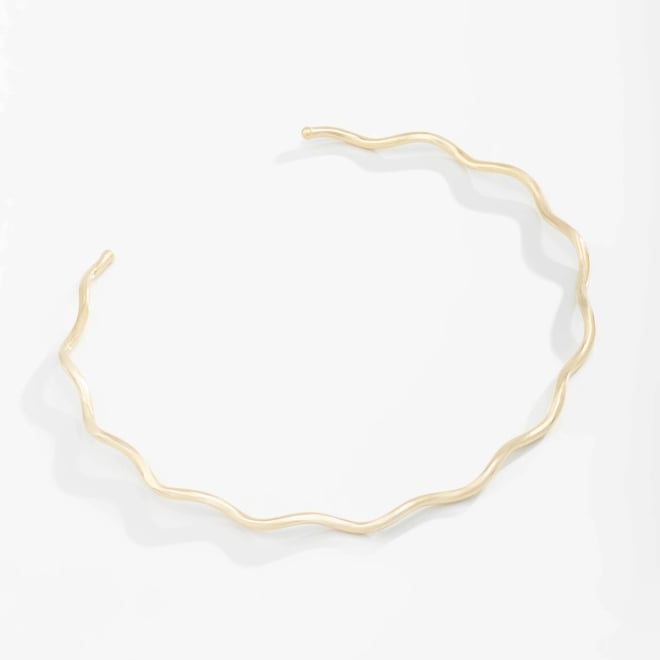 CH-0170 CHOKER COM FORMATO ONDULADO