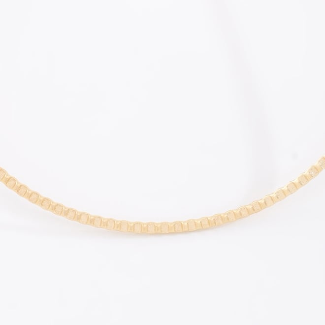 CH-0356 CHOKER ARO BANHADO A OURO 18K COM DESIGN TEXTURIZADO
