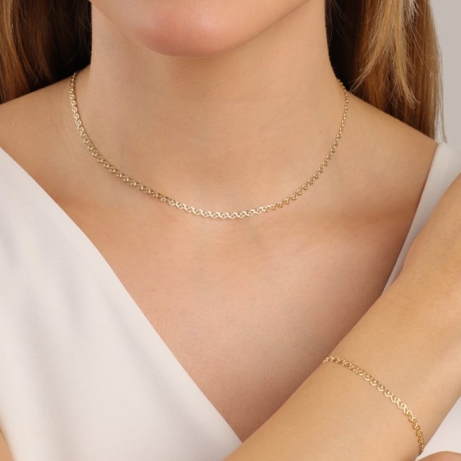 PU-01018 PULSEIRA BANHADA A OURO 18K COM ELOS  DE CORAÇÃO ENTRELAÇADOS