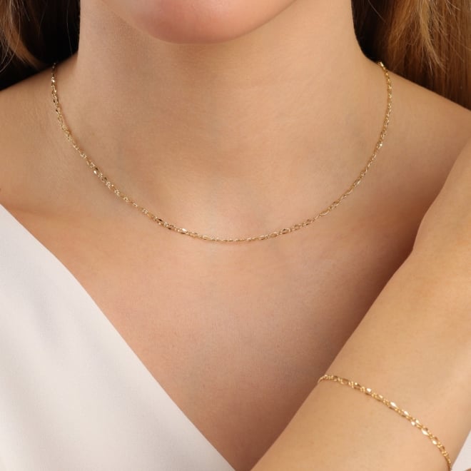 PU-01019 PULSEIRA BANHADA A OURO 18K COM CORRENTE DELICADA E ELOS INTERCALADO