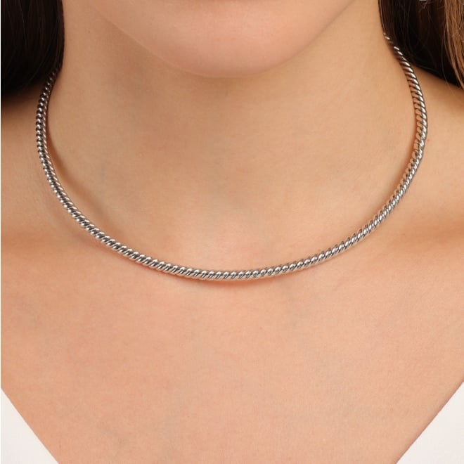 CHB-0272 CHOKER ARO BANHADA A RÓDIO COM DESIGN TORCIDO