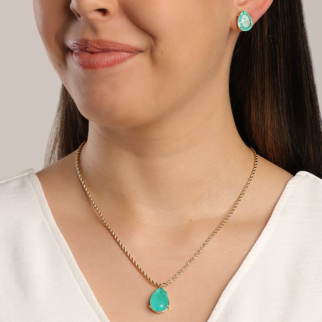 CJX-00110 CONJUNTO GOTA DE ZIRCONIA