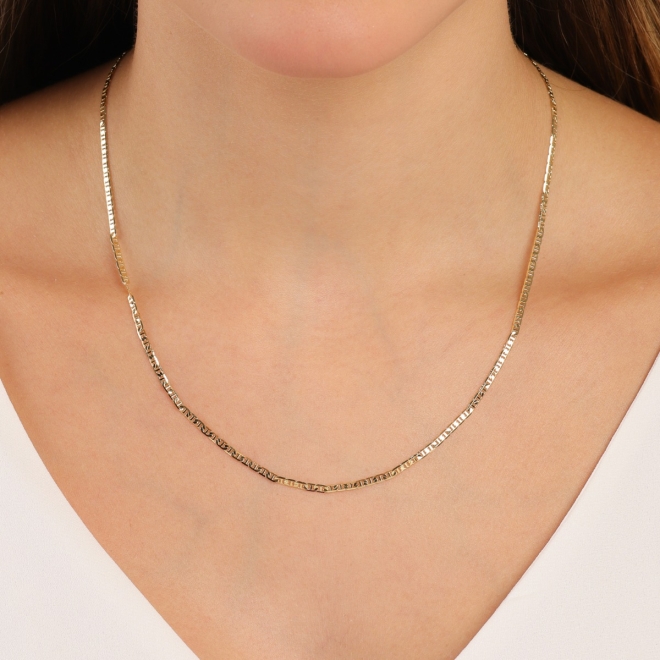 CR-00343 CORRENTE ELOS PIASTRINE 