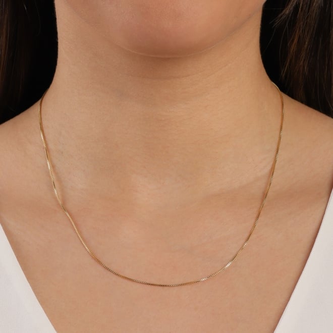 CR-00086 CORRENTE BANHADA A OURO 18K NO MODELO VENEZIANA