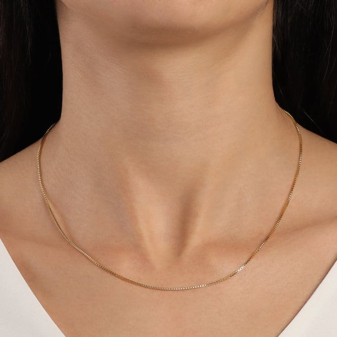 CR-00087 COLAR BANHADO A OURO 18K COM CORRENTE VENEZIANA