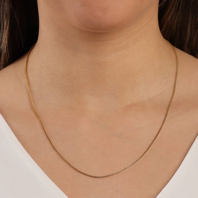 CR-00097 CORRENTE BANHADO A OURO 18K COM DESIGN FINO E ELEGANTE