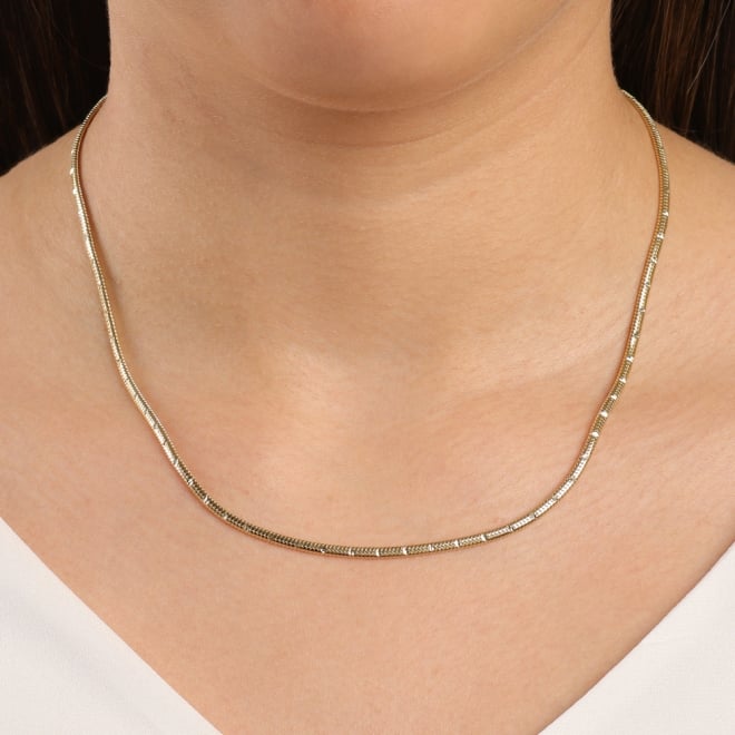 CR-00379 CORRENTE SNAKE COM DESIGN LISO