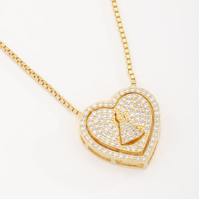 GR-01424 COLAR DE CORAÇÃO E DETALHE DE NOSSA SENHORA APARECIDA