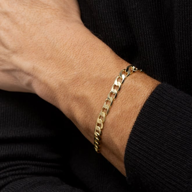 PR-0038 PULSEIRA MASCULINA ELO GRUMET - 22 CM