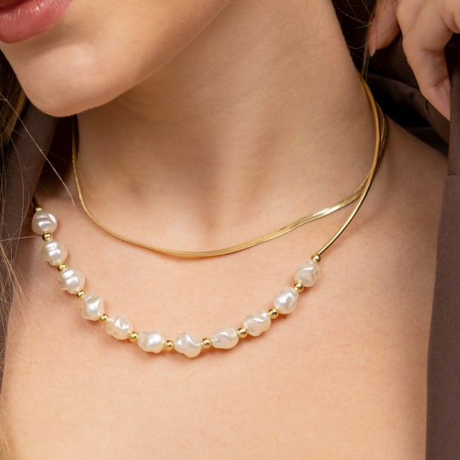 CH-0032 CHOKER FITA LAMINADA 