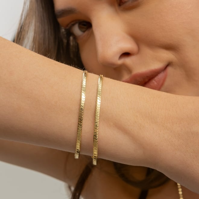 PU-00755 PULSEIRA BANHADA A OURO 18K LAMINADA