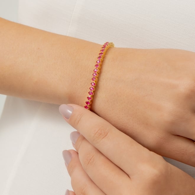 PX-0113 PULSEIRA COM PEDRAS EM TONS VIBRANTES