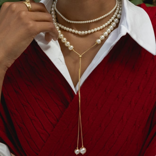 CH-0144 CHOKER COM PÉROLA