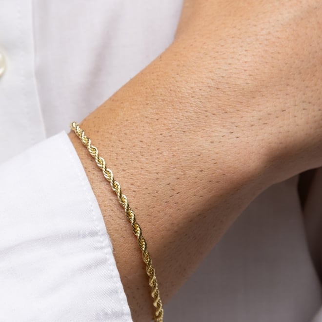 PR-0066 PULSEIRA BANHADA A OURO 18K COM CORRENTE TORCIDA 