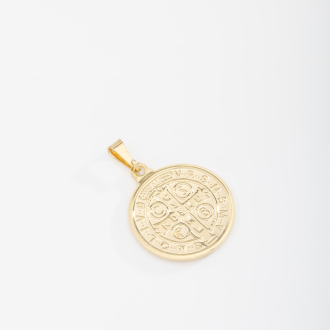 PG-00004 PINGENTE COM MEDALHA DE SÃO BENTO