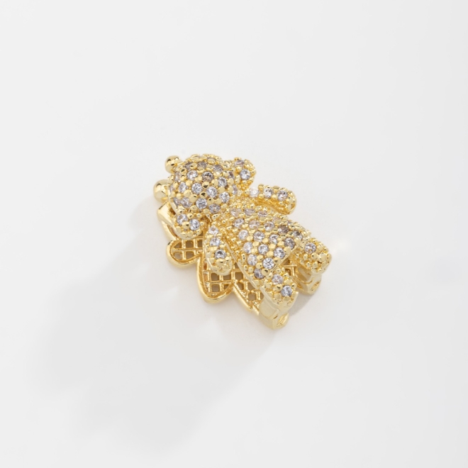 PG-00113 PINGENTE BANHADO A OURO 18K EM FORMATO DE MENINA