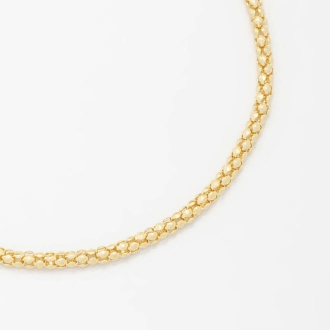 PR-0083 PULSEIRA BANHADA A OURO 18K COM CORRENTE EM MALHA FLEXÍVEL