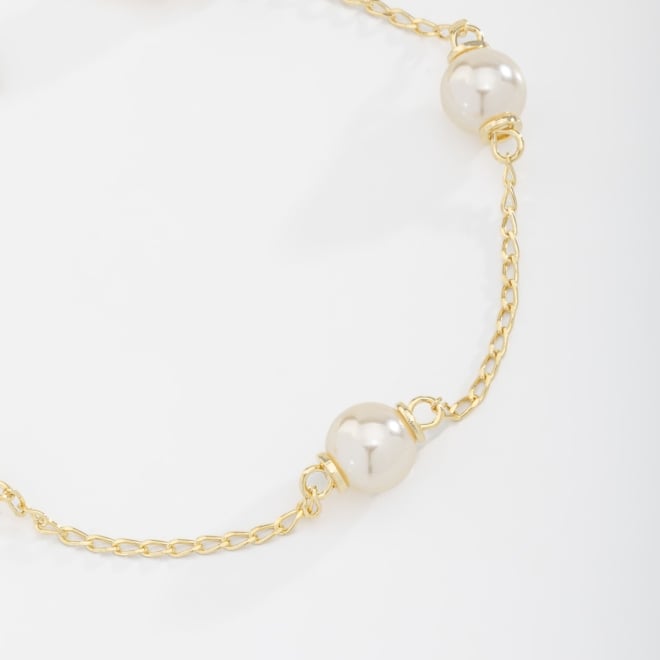 PU-00073 PULSEIRA BANHADA A OURO 18K COM PÉROLAS
