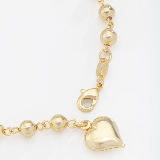 PU-00196 PULSEIRA COM PINGENTE DE CORAÇÃO 