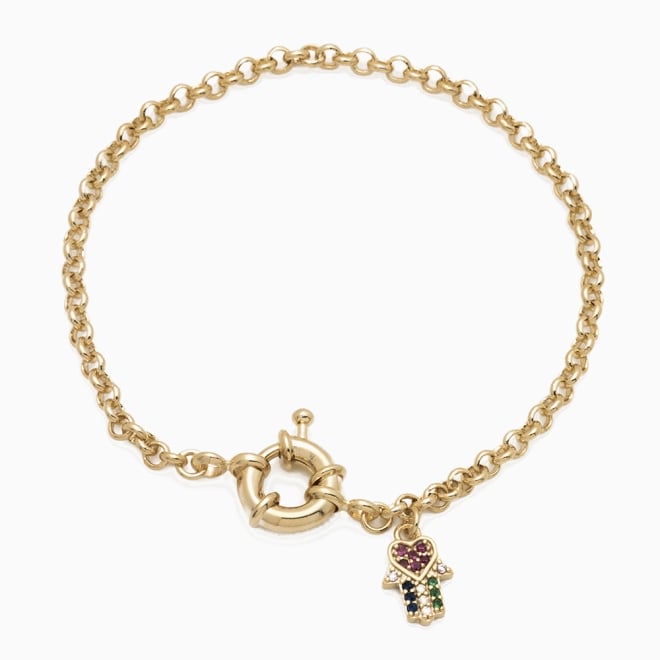 PU-00291 PULSEIRA MÃO DE FÁTIMA 18CM