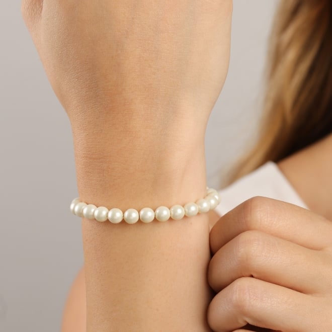 PU-00537 PULSEIRA BANHADA A OURO 18K COM PÉROLAS SHELL