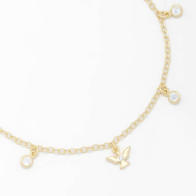 PU-00691 PULSEIRA COM PINGENTES DE ZIRCÔNIAS