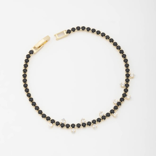 PU-00703 PULSEIRA COM DETALHES EM ZIRCÔNIAS